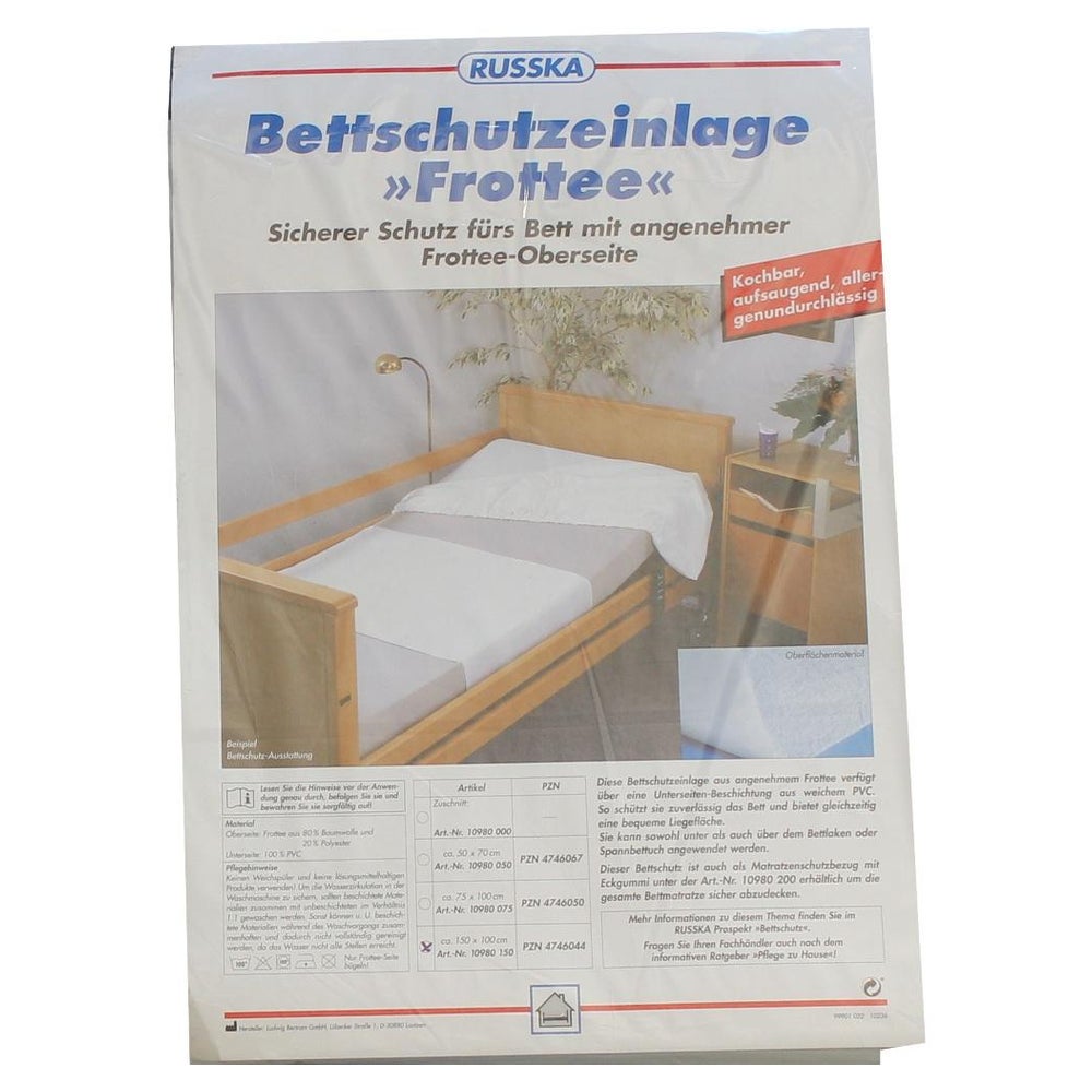 Bettschutzeinlage Frottee 100x150 cm 1 St