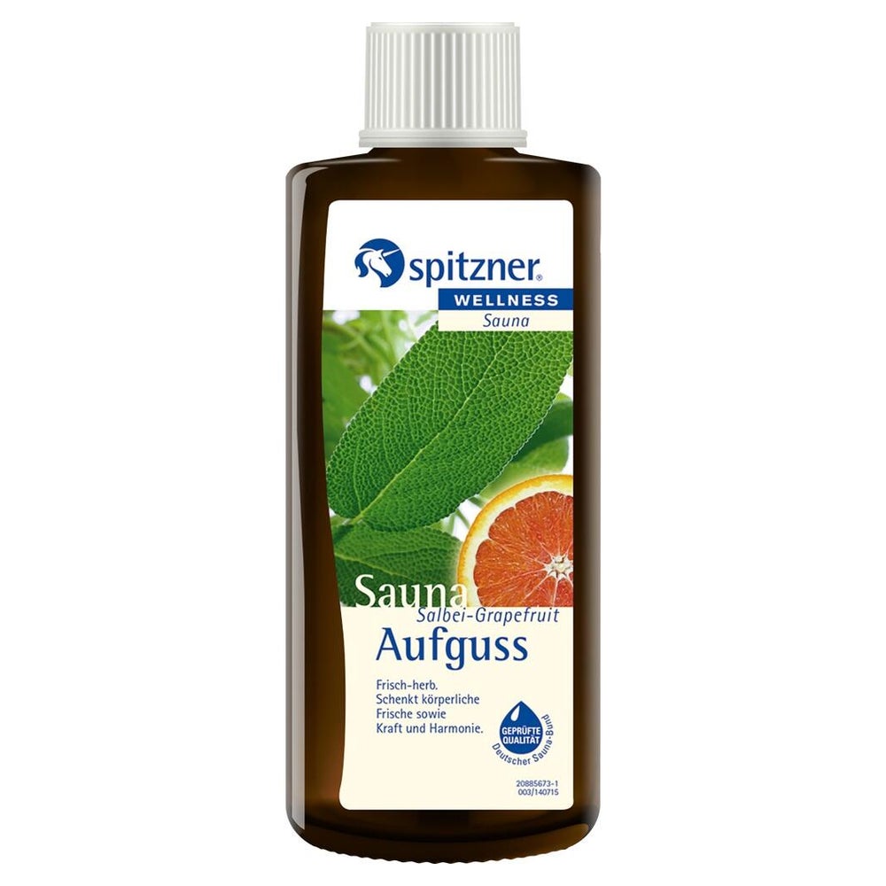 Spitzner Saunaaufguss Salbei Grapefruit 190 ml