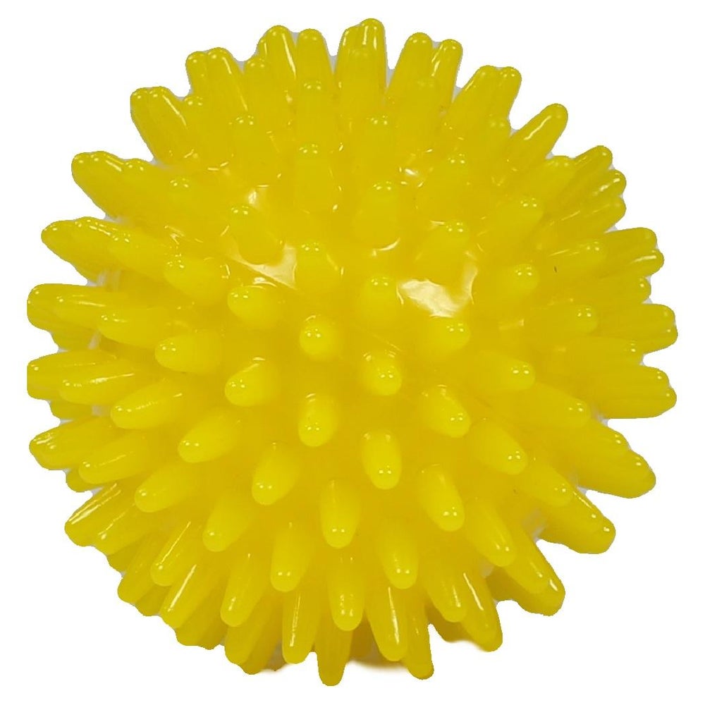 Massageball Igel 8 cm gelb 1 St