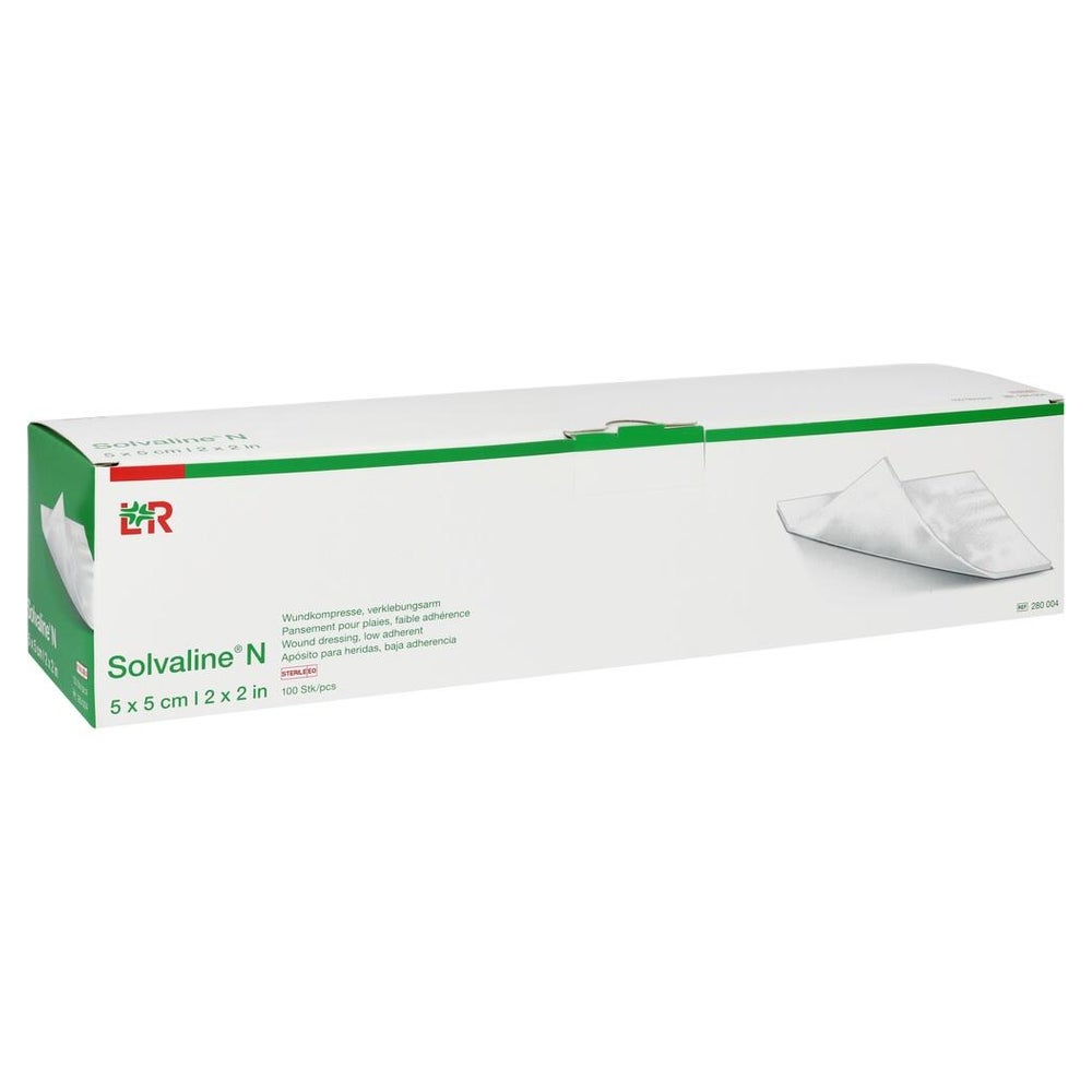 Solvaline N Kompressen 5x5 cm steril 100 St