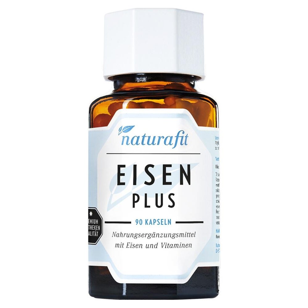 Naturafit Eisen Plus Kapseln 90 St