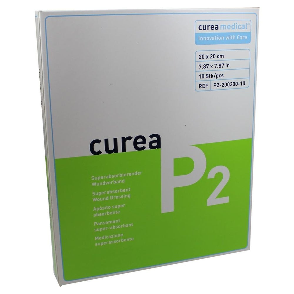 Curea P2 Superabsorbierende Wundverband 20x20 cm 10 St