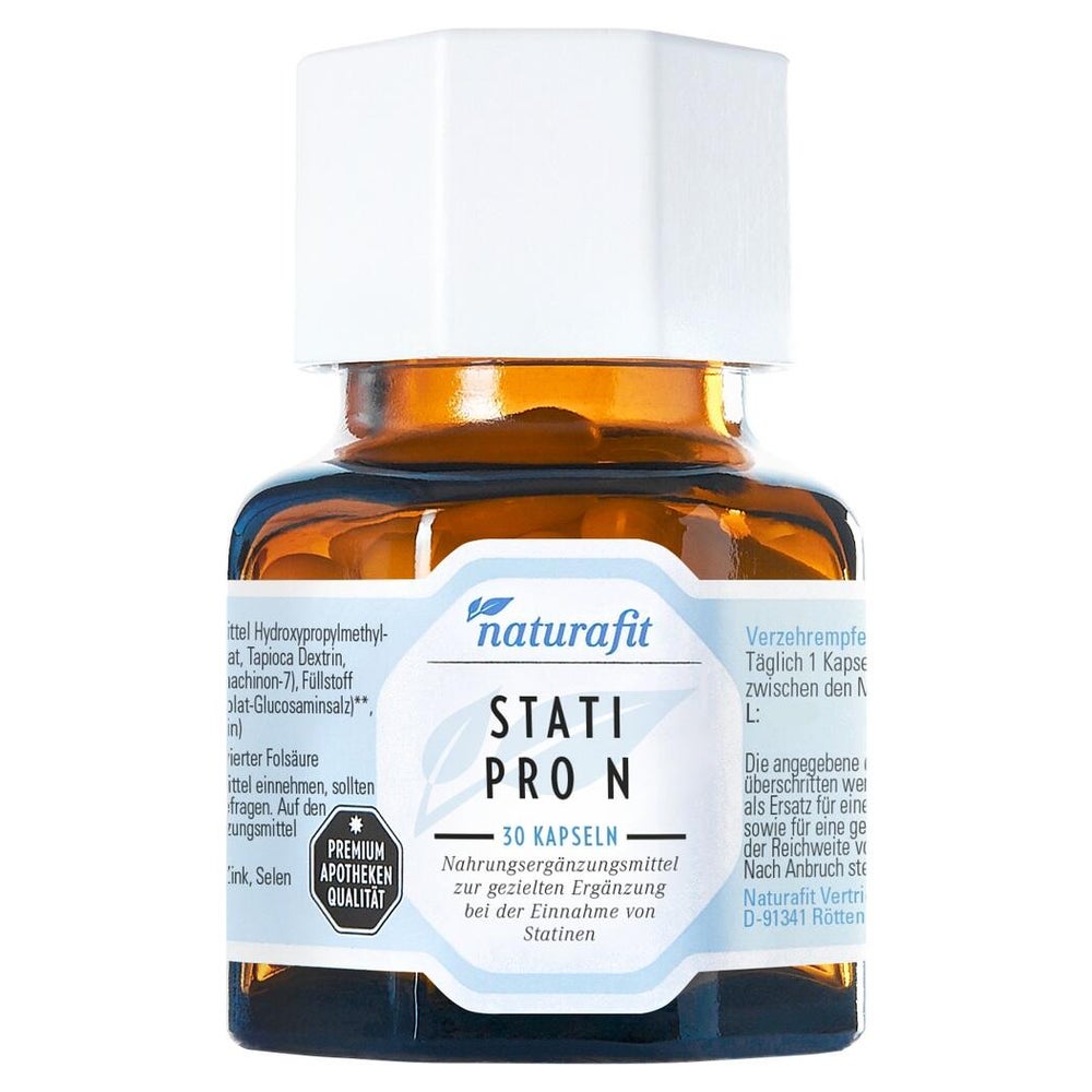 Naturafit Stati Pro N Kapseln 30 St
