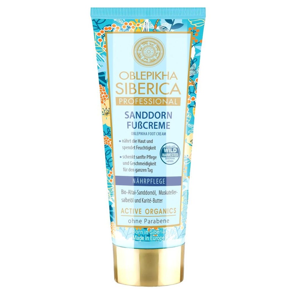 Natura Siberica Sanddorn Fußcreme 75 ml