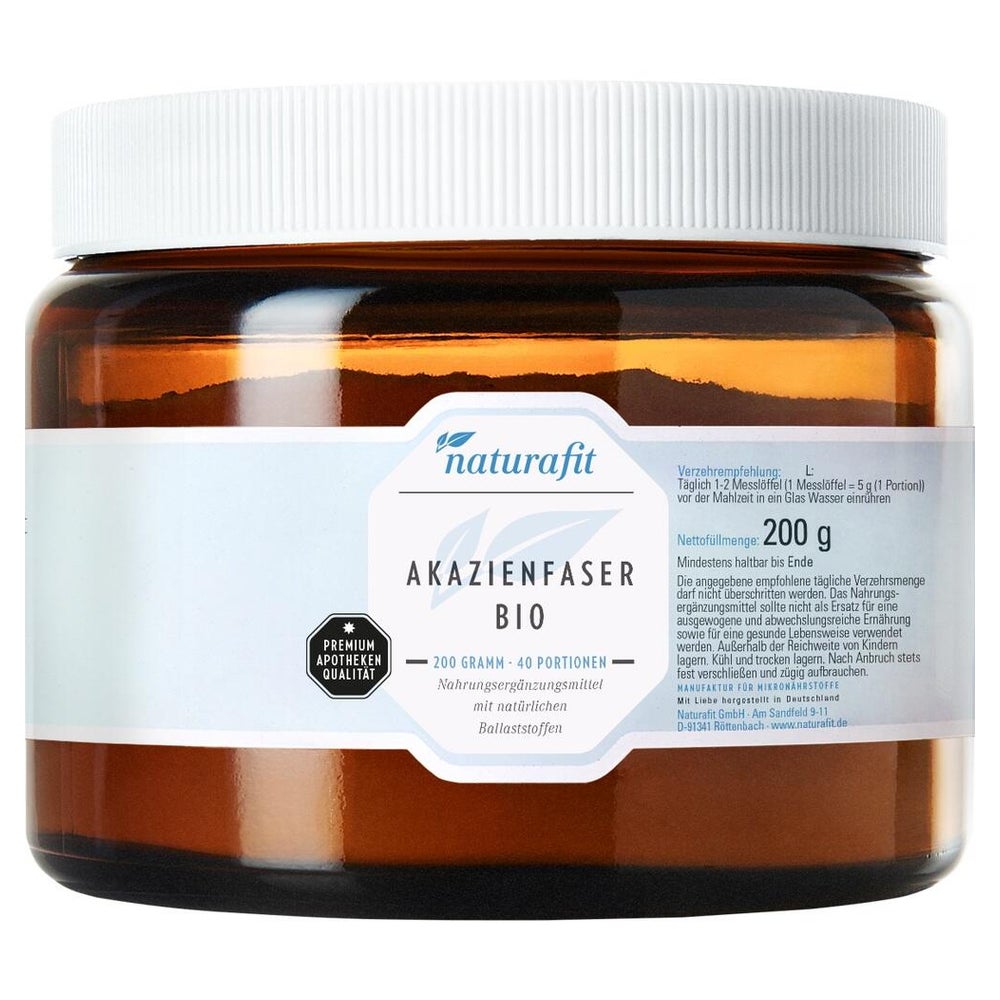 Naturafit Akazienfaser Bio Pulver 200 g