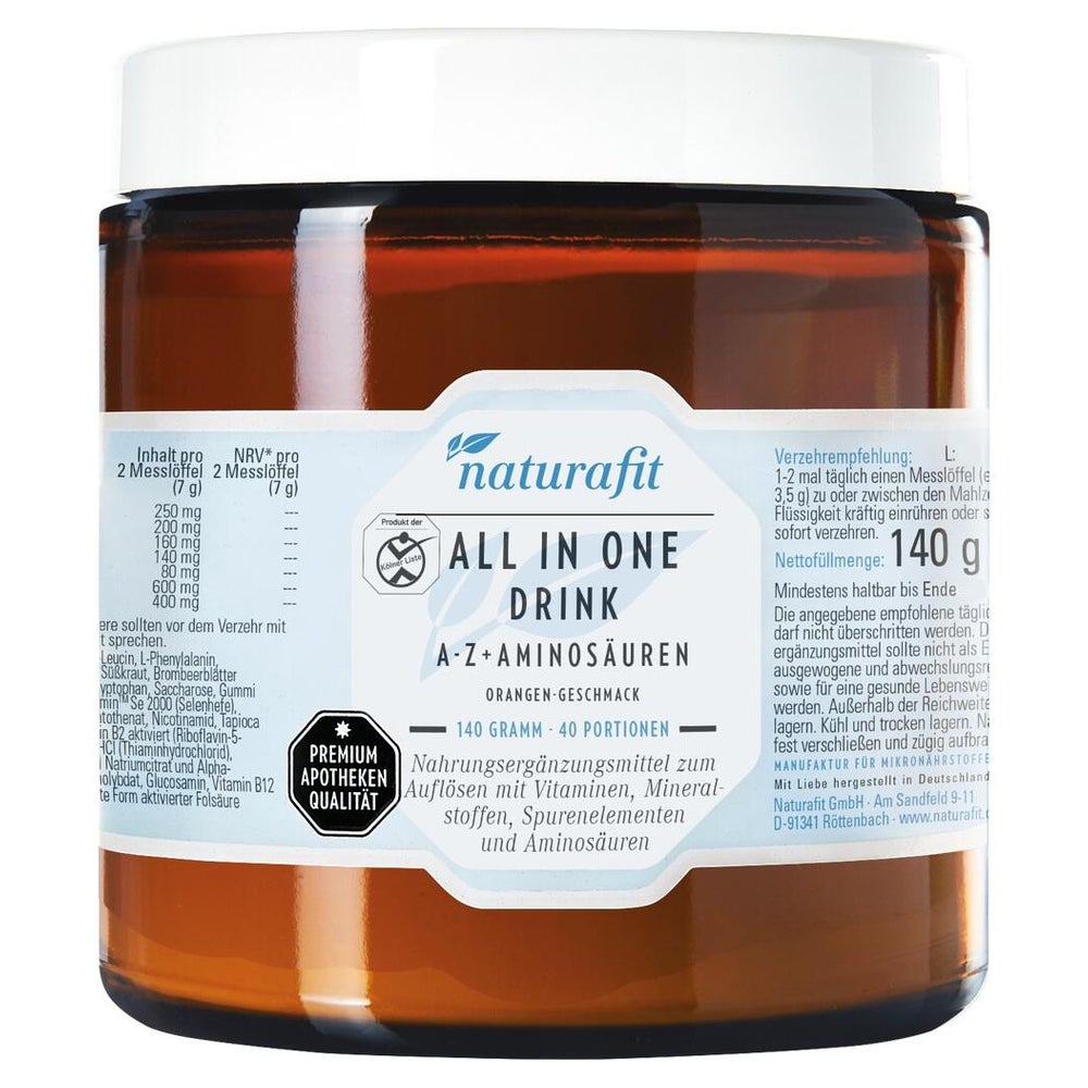 Naturafit All in One Drink A-Z+Aminosäur 140 g