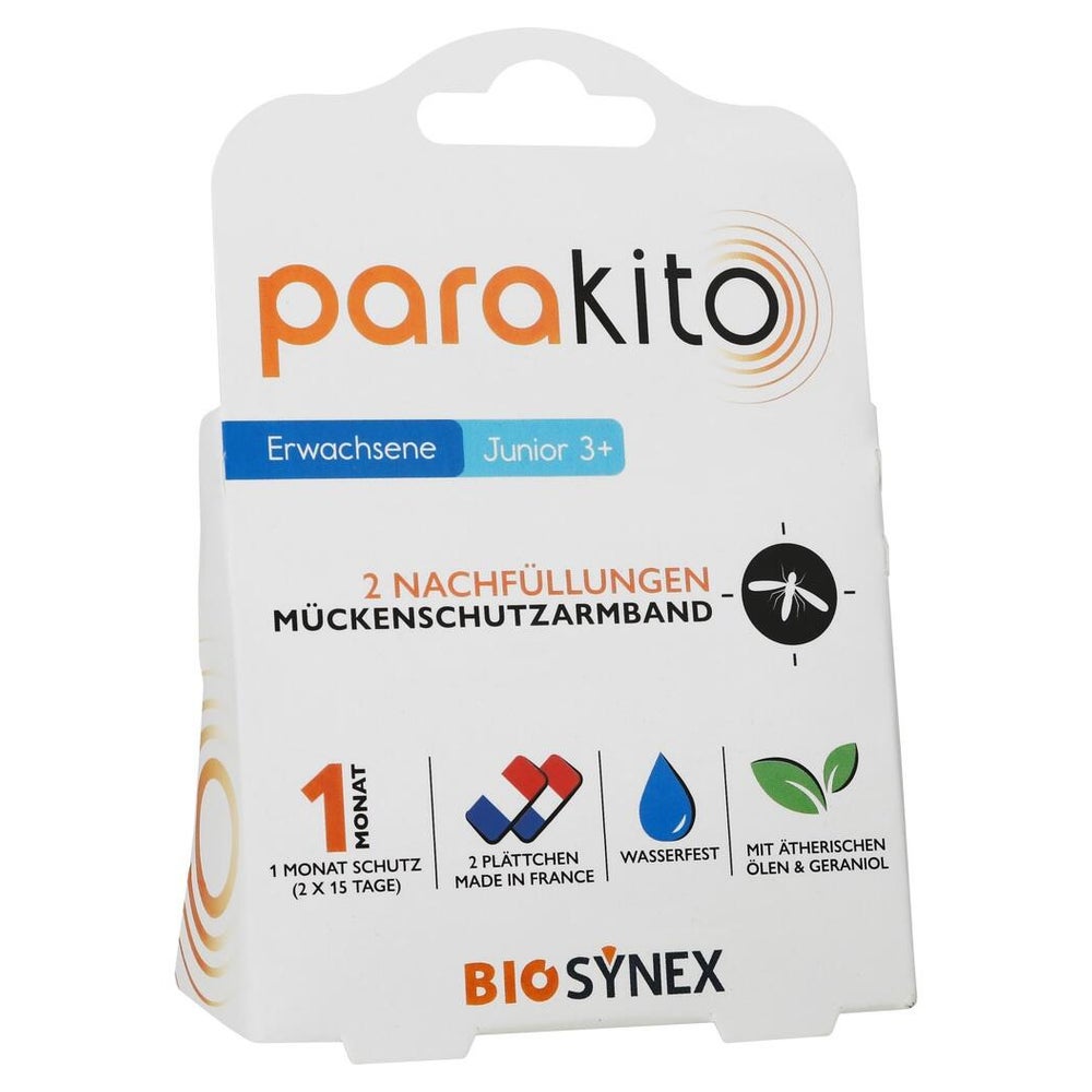 Parakito Mückenschutz 2 Nachfüllungen 1 St