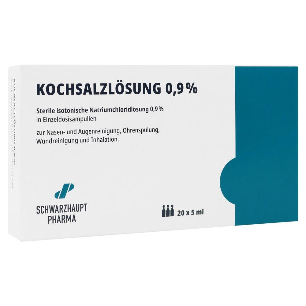 KochsalzlÖsung 0,9% Ampullen 20X5 ml