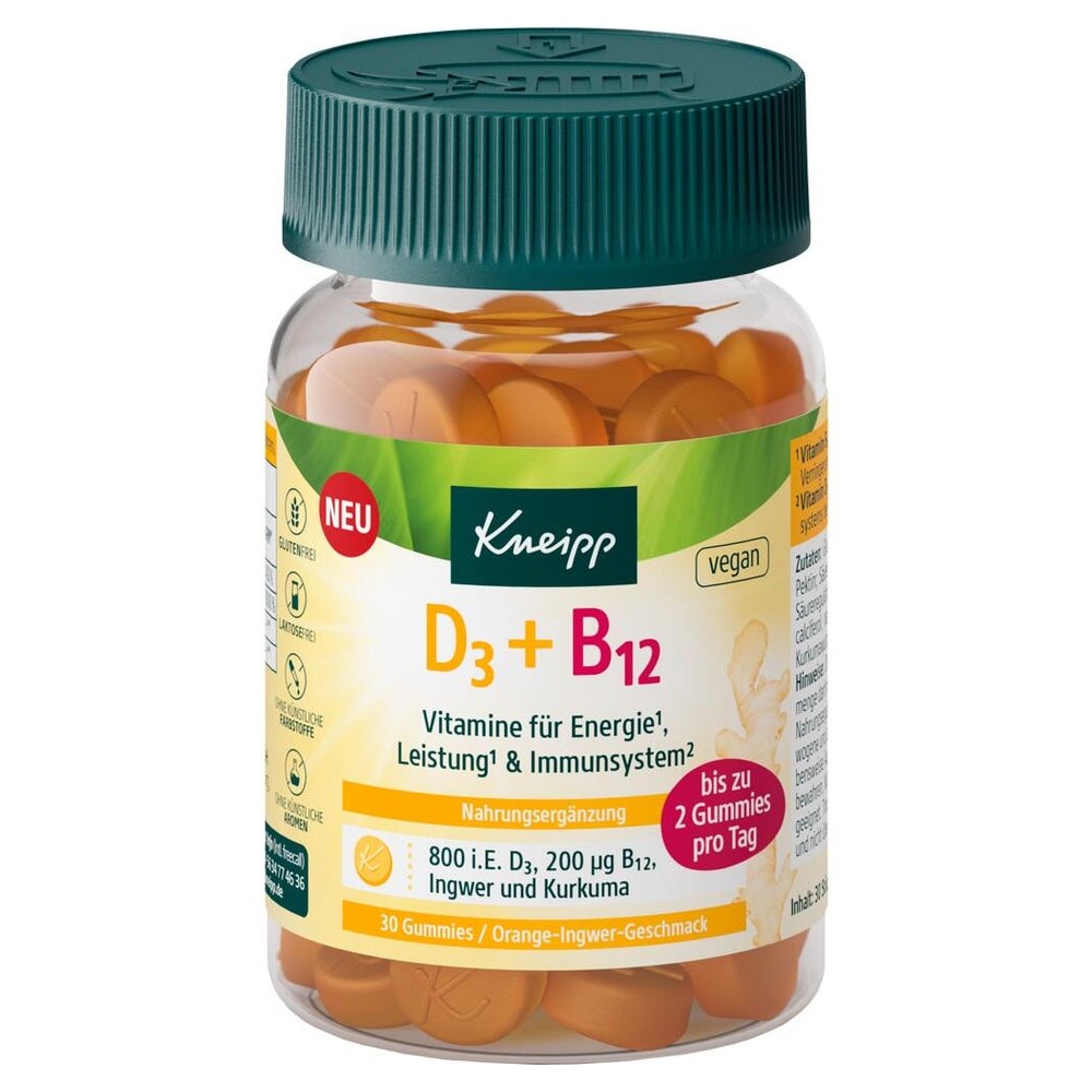 Kneipp D3 + B12 Gummies 30 St