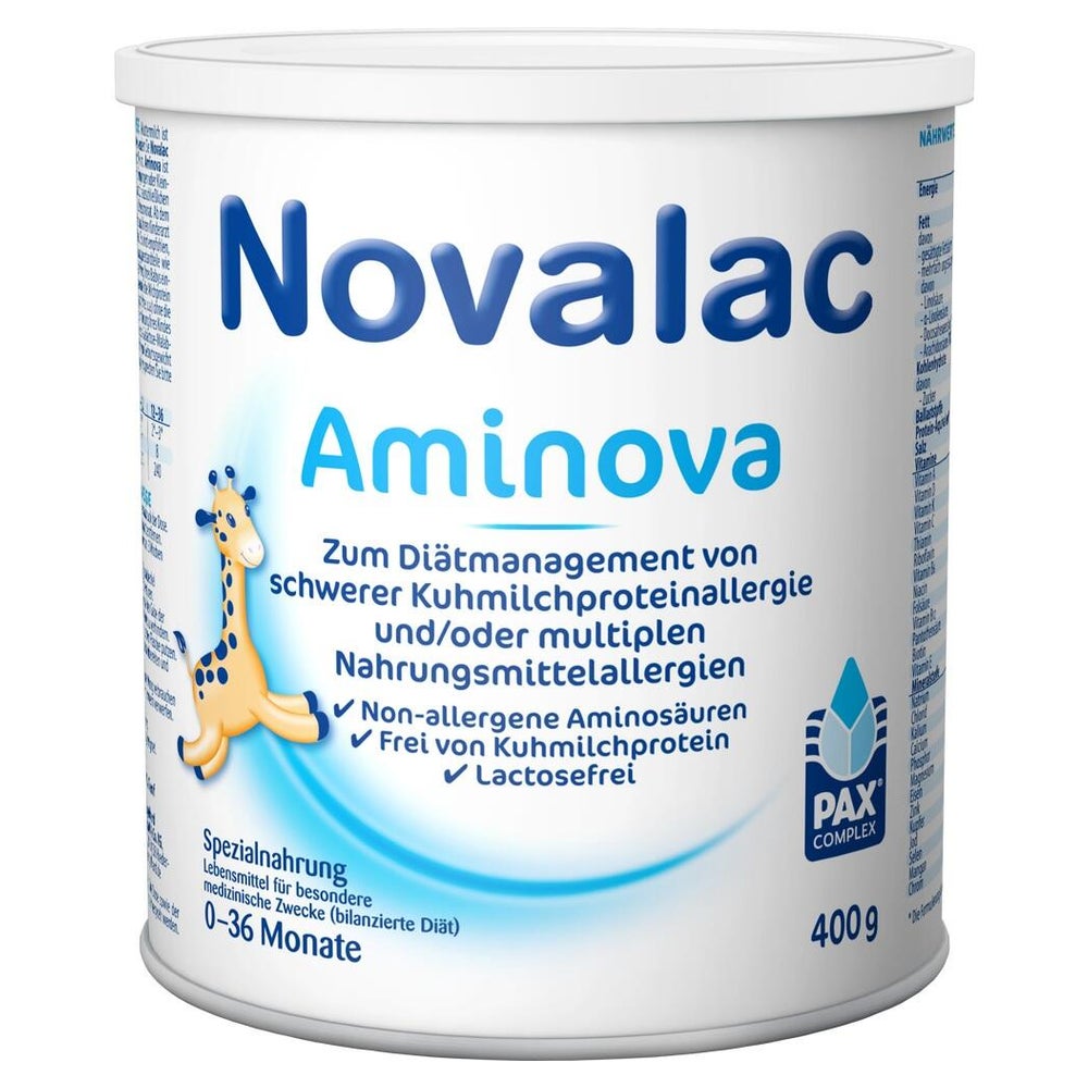 Novalac Aminova Spezialnahrung 0-36 Monate Pulver 400 g