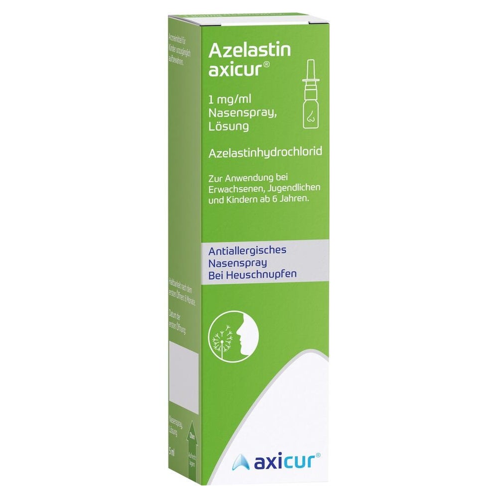 Azelastin Axicur 1 Mg/ml Nasenspray Lösung 5 ml