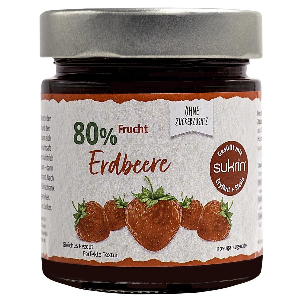 Sukrin Fruchtaufstrich Erdbeere 225 g