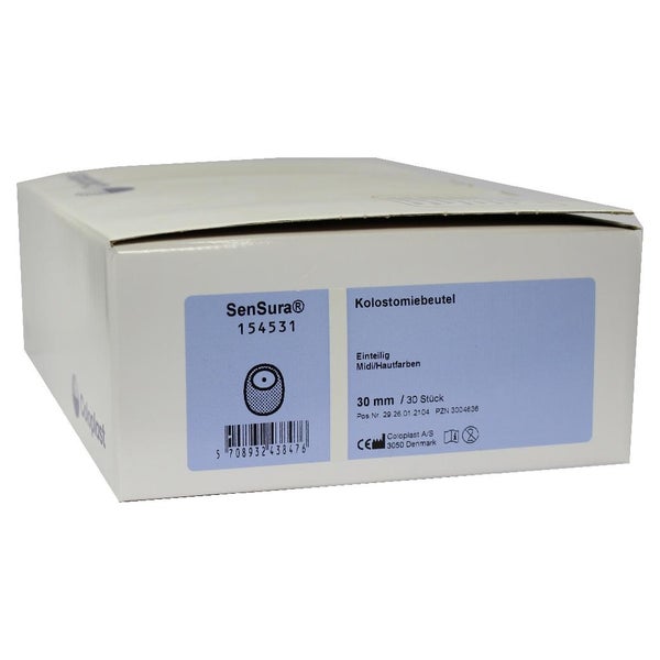 Sensura Colo.b.1t.30mm midi hautfarben 30 St