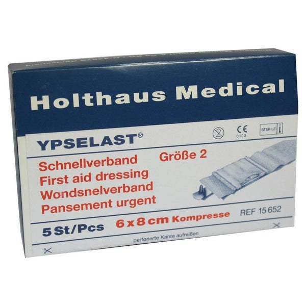 Schnellverband Ypselast 6x8 cm 5 St