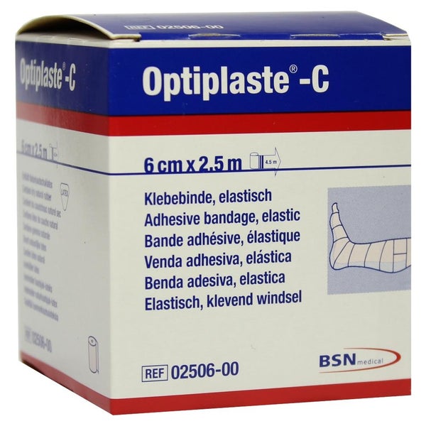 Optiplaste C 6 cmx2,5 m Rolle 1 St
