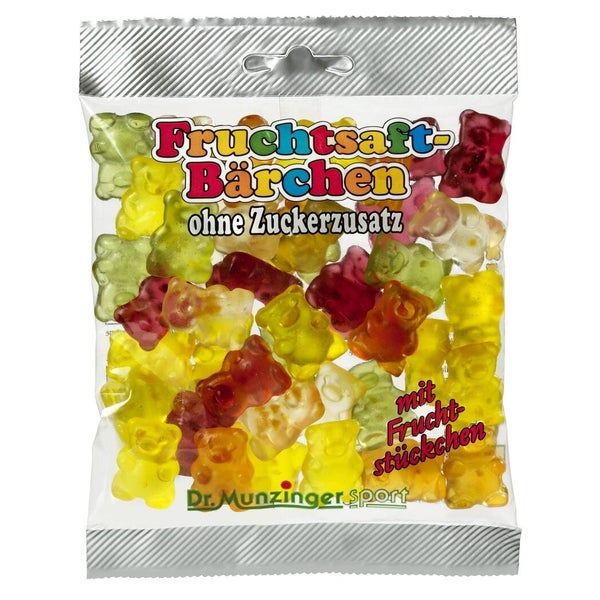Dr.munzinger Fruchtsaftbärchen ohne Zuck 125 g
