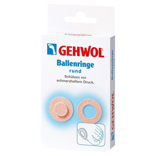 Gehwol Ballenringe rund 6 St