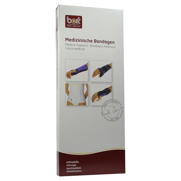 BORT Arm Handgel.schiene rechts M blau/s 1 St