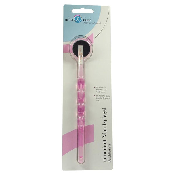 Miradent Mundspiegel Beschlagsfrei pink 1 St