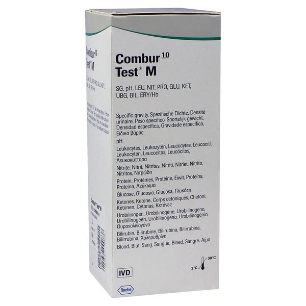 Combur 10 Test M Teststreifen 100 St