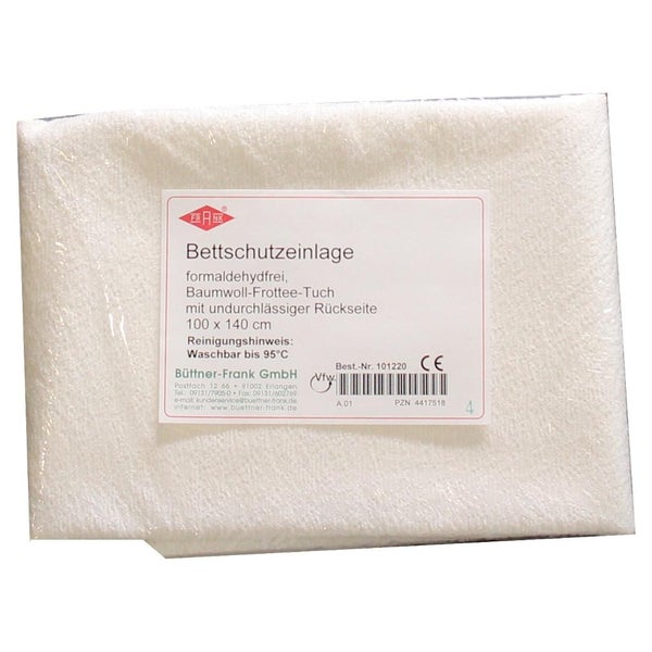 Betteinlage Frottee 100x140 cm 1 St