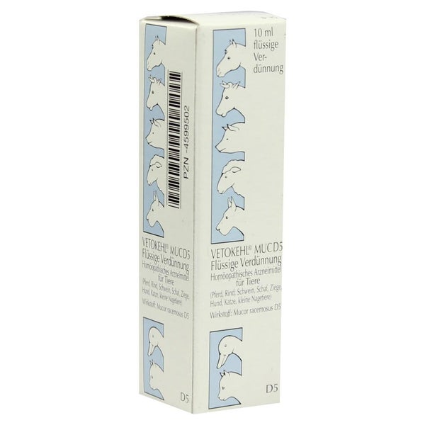 Vetokehl MUC. D 5 Tropfen vet. 10 ml
