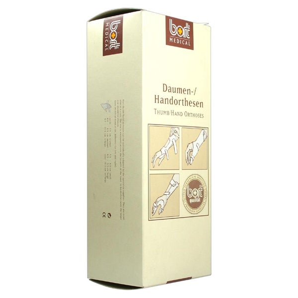 BORT Daumen-handorthese Links S schwarz 1 St