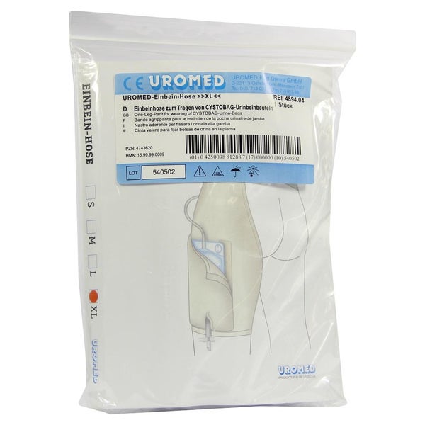 Uromed Einbeinhose Gr.4 f.Urinbeutel 489 1 St