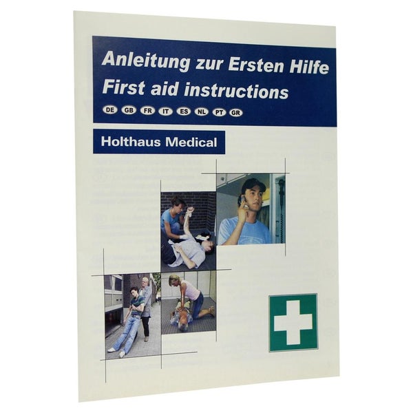 Anleitung zur Ersten Hilfe 1 St