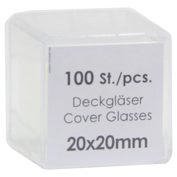 Deckgläser 20x20 mm 100 St