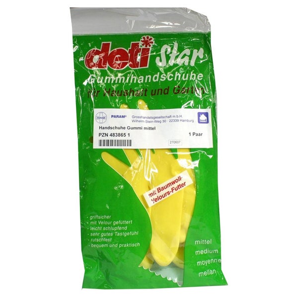 Handschuhe Gummi Mittel 2 St