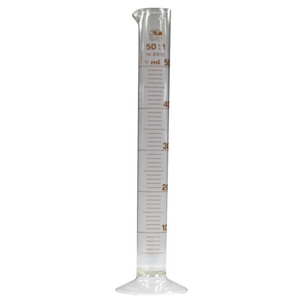 Messzylinder Glas Graduiert 50 ml 1 St