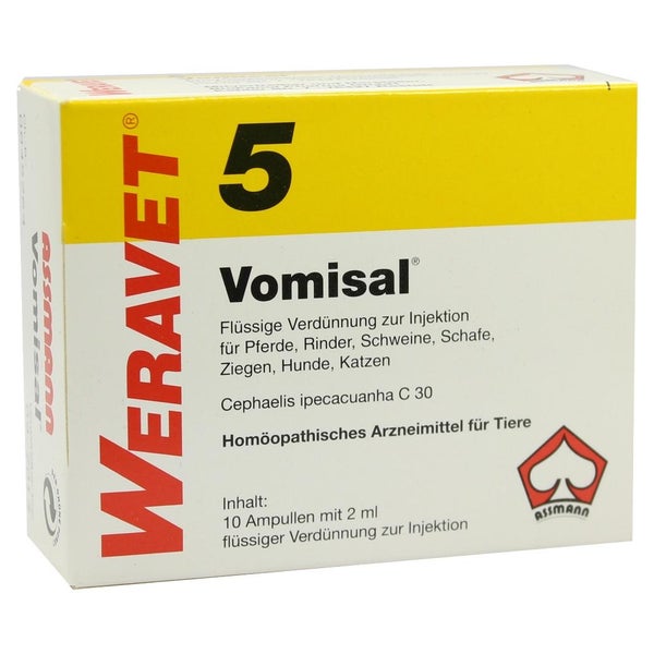 Vomisal 5 Ampullen vet. 10X2 ml