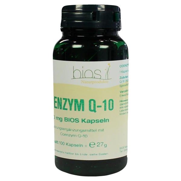 Coenzym Q10 100 mg Bios Kapseln 100 St