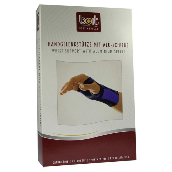 BORT Handgelenkstütze M.aluschiene re.XS 1 St