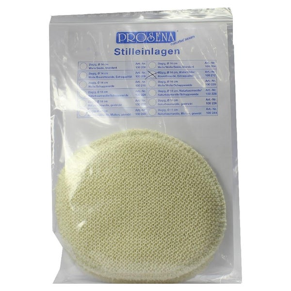Stilleinlagen Bouretteseide/wolle 3lagig 2 St