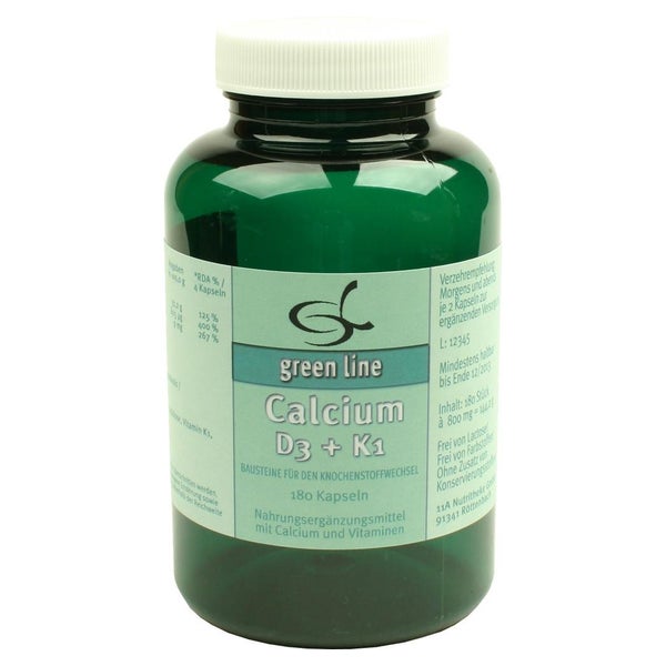 Calcium D3+k1 Kapseln 180 St