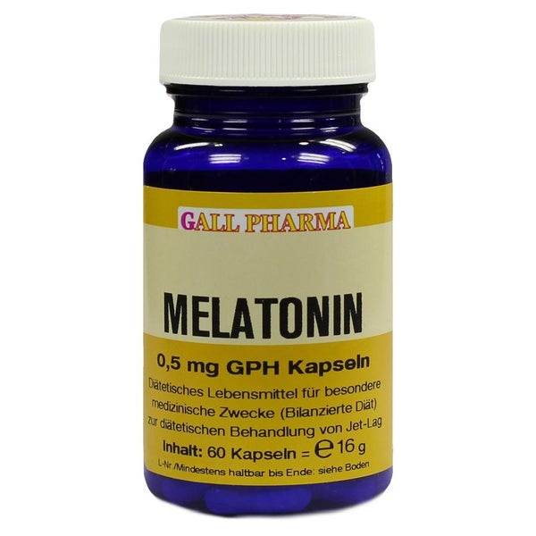 Melatonin 0,5 mg GPH Kapseln 60 St