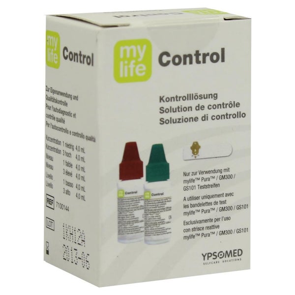 Mylife Control Kontrolllösung hoch/tief 2X4 ml