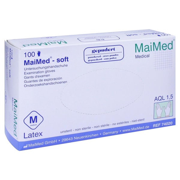 Handschuhe Unters.latex Unsteril mittel 100 St