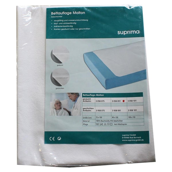 Suprima Bettunterlage 90x150 Molton eins 1 St
