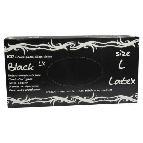Black LX PF Unt.Handsch.unsteril Latex G 100 St