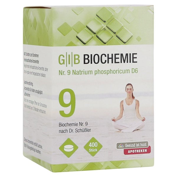 GIB Biochemie Nr.9 Natrium phosphoric.D 400 St