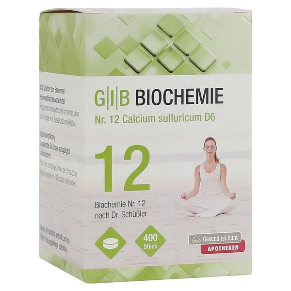 GIB Biochemie Nr.12 Calcium sulfuricum D 400 St