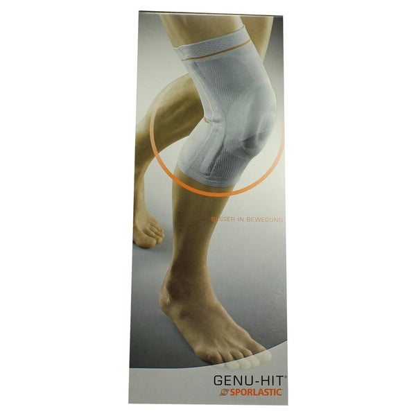 GENU-HiT Kniebandage Gr. 5, schwarz 1 St