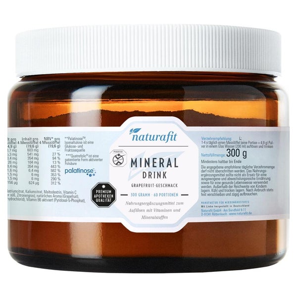 Naturafit Mineraldrink Granulat 300 g
