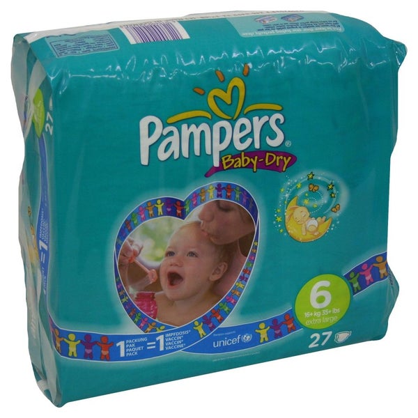 Pampers Baby Dry Gr.6 extra large 16+kg 27 St