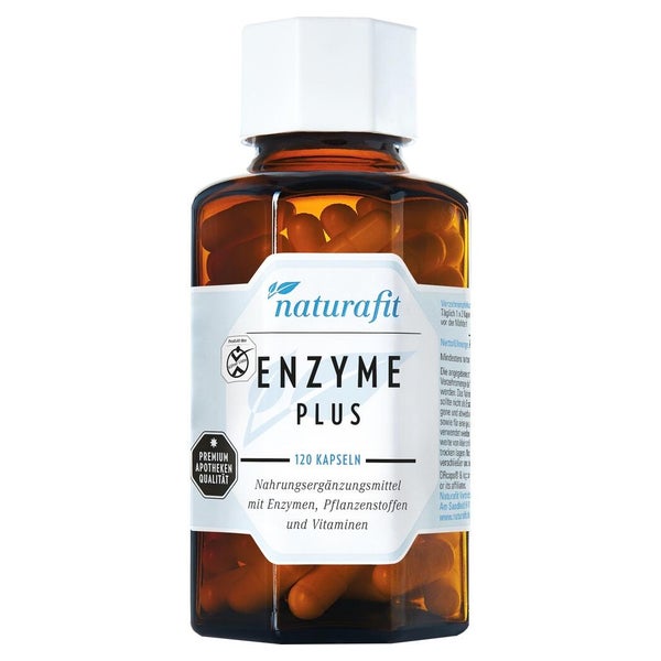 Naturafit Enzyme Plus Kapseln 120 St