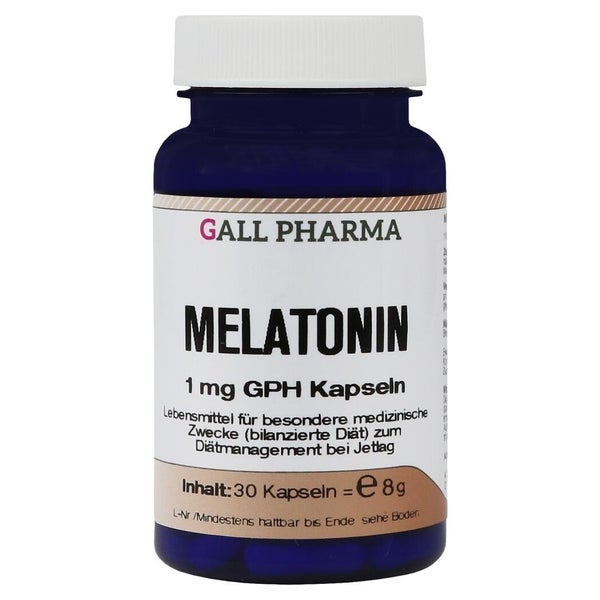 Melatonin 1 mg GPH Kapseln 30 St