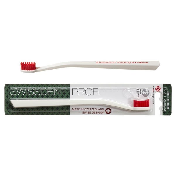 Swissdent Profi Colours Zahnb.soft-med.w 1 St